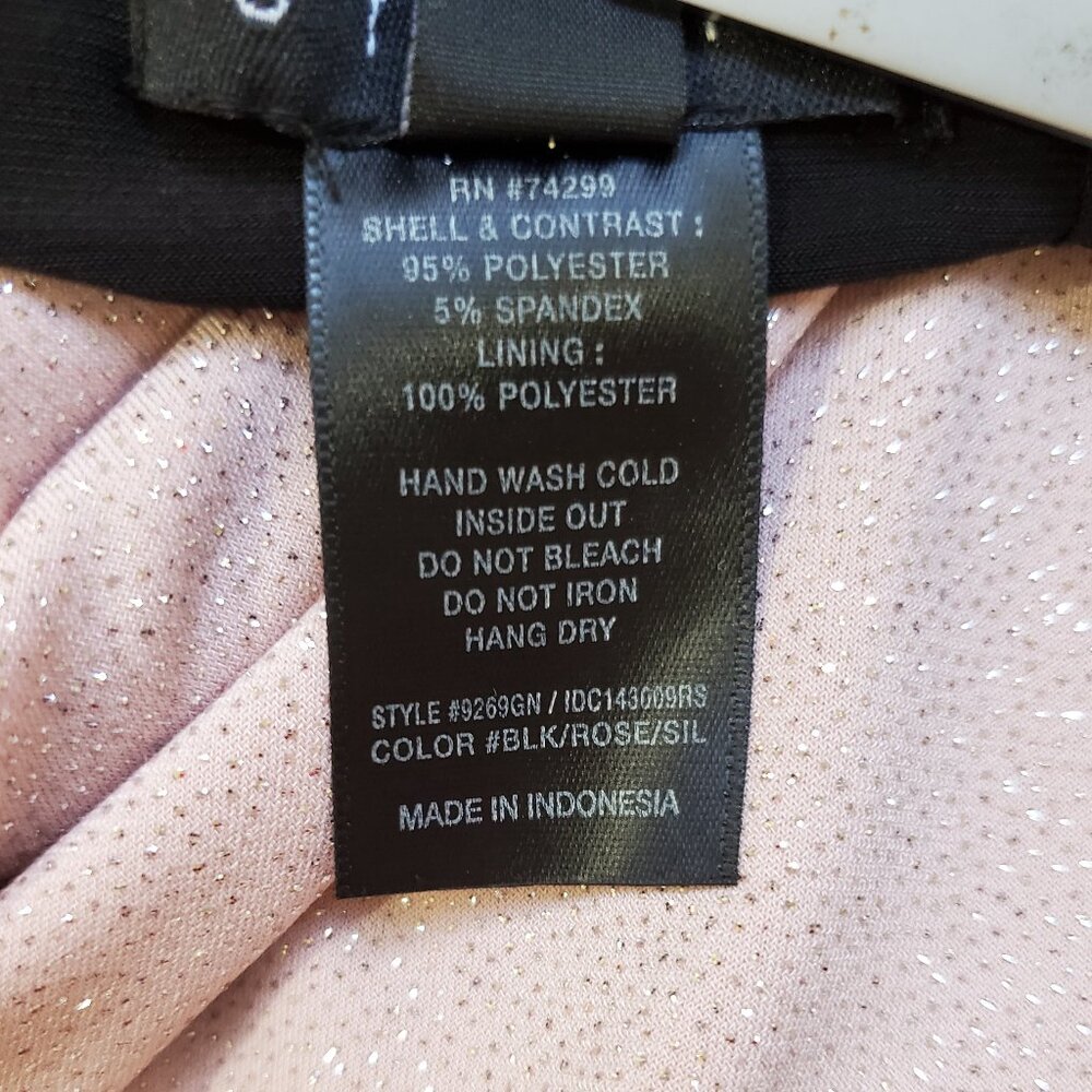 EnFocus Studio Sleeveless Blouson Shimmer Dress 4 - Picture 7 of 7